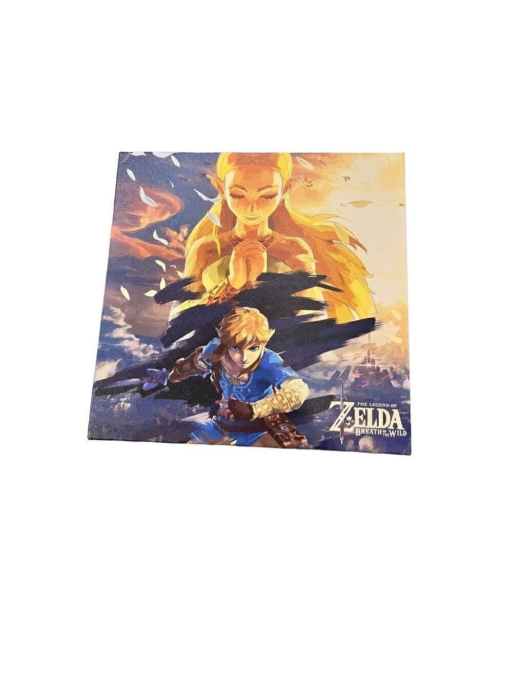 Official Nintendo Legend of Zelda: Breath of the Wild Canvas Art Print 12" x 12"